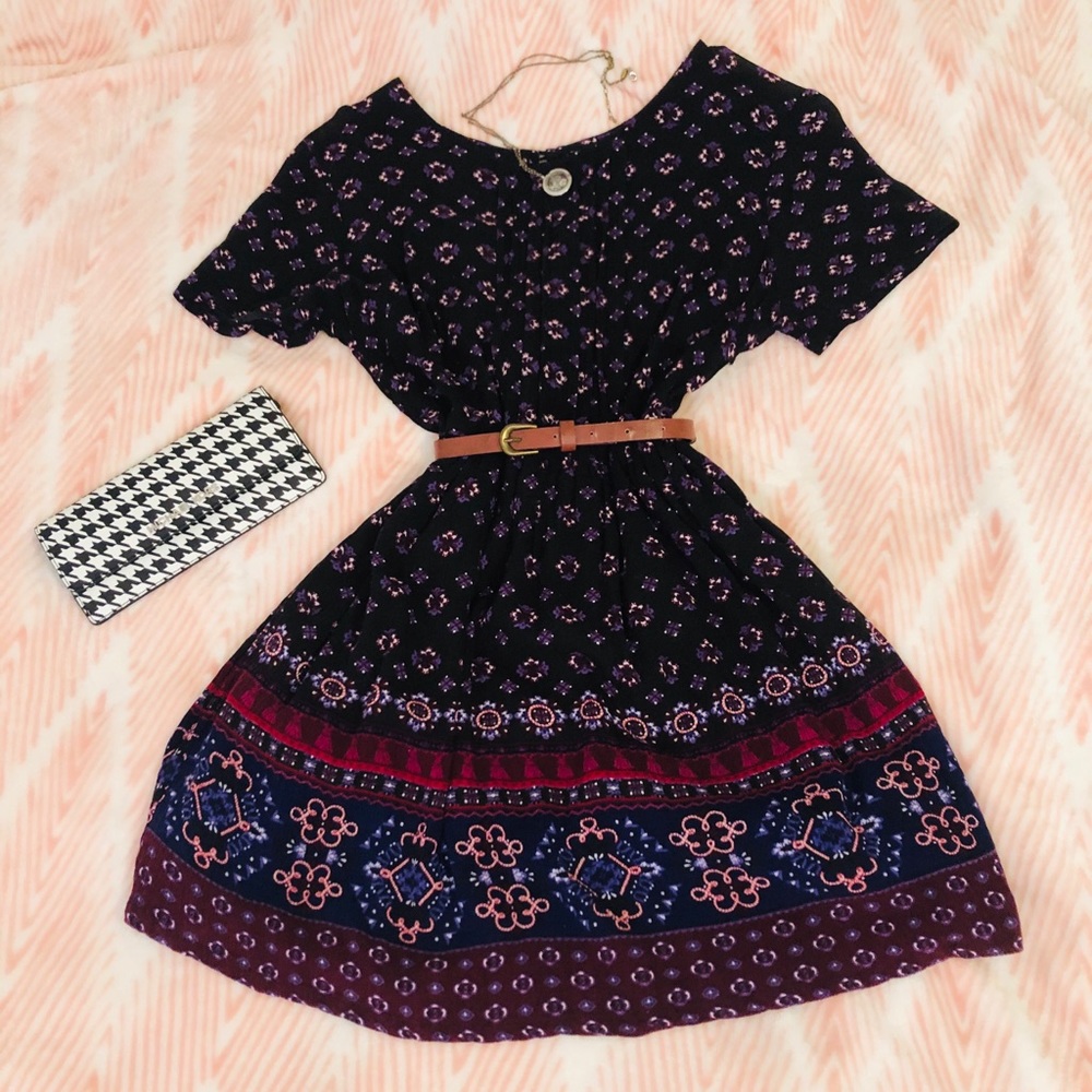 Forever 21 Patterned mini dress